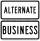 Alternate business plate.svg