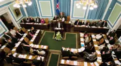 Parliament House in Reykjavík