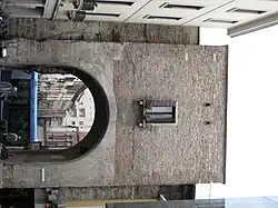 Porta Altinate seen from Piazza Garibaldi.