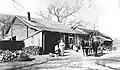 Kroeger family at the Alviso Adobe (circa 1900)