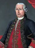Painting of Viceroy Amar y Borbón