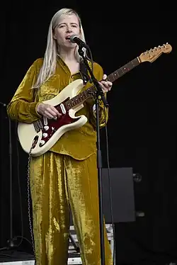 Arcades performing at Festival No. 6 in Portmeirion, 2018