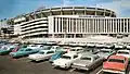 Exterior of Anaheim Stadium, circa 1967