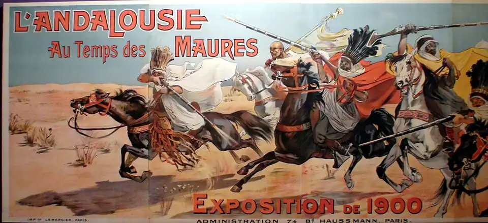 Poster from a painting by Ulpiano Checa