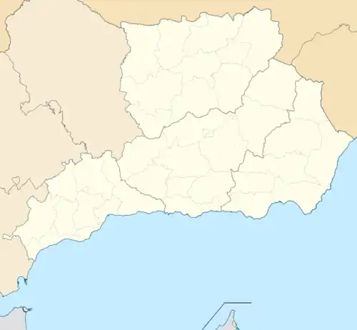 2025–26 Tercera Federación is located in Eastern Andalusia
