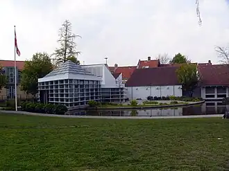 Current museum, rear view (11 Claus Bergs Gade)