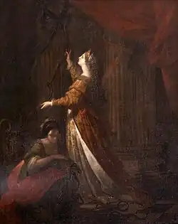 Penelope Taking Down the Bow of Ulysses by Angelica Kauffmann