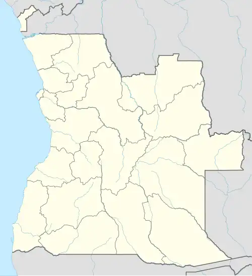 Xipundo is located in Angola