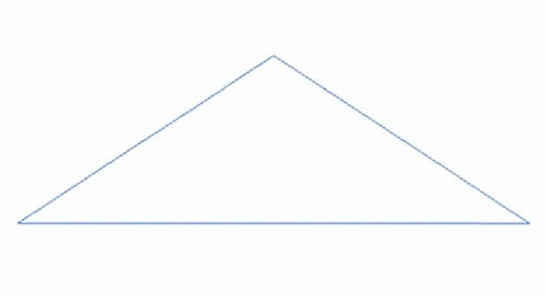 A fractal that models the surface of a mountain