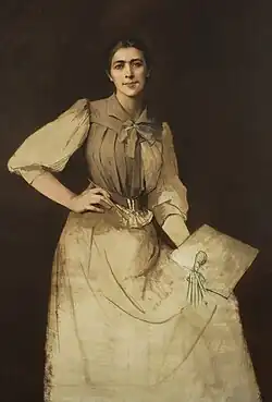 Self-Portrait, unfinished (1892), National Museum in Warsaw
