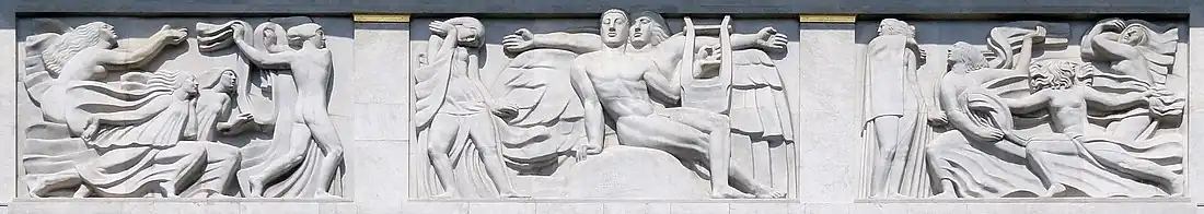 The Muses Running to Apollo and Apollo at his Meditation