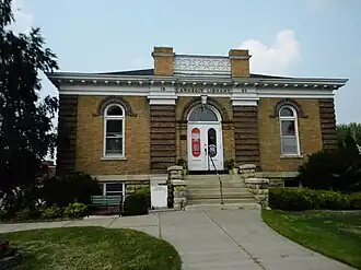 Carnegie library in Arcadia, Wisconsin.