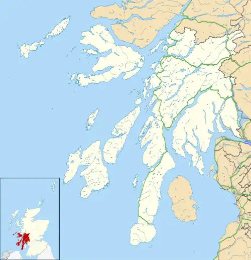 Rosneath is located in Argyll and Bute