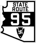 SR&nbsp;95 route marker