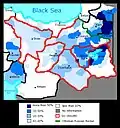 Armenian population in the Six Vilayets.