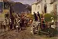 48. Gerolamo Induno, La partenza dei volontari nel 1866, 1877-1878