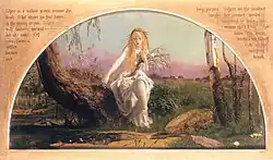 Arthur Hughes, Ophelia (1852)