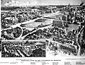Artist rendition of The Quad around 1905
