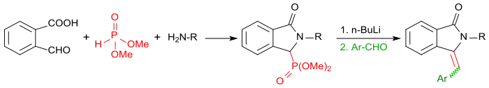 Synthese von Arylmethylenisoindolinonen