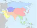 UN geoscheme for Asia &nbsp;&nbsp;Central Asia &nbsp;&nbsp;Eastern Asia &nbsp;&nbsp;South-eastern Asia &nbsp;&nbsp;Southern Asia &nbsp;&nbsp;Western Asia