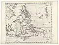 Nicolosi's map of Borneo, 1660, Département Cartes et plans, Bibliothèque nationale de France, Paris