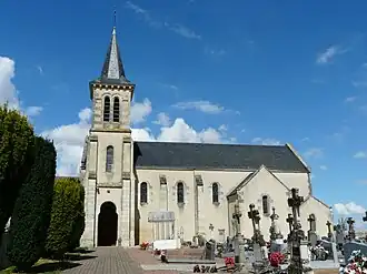 The church in Assais-les-Jumeaux