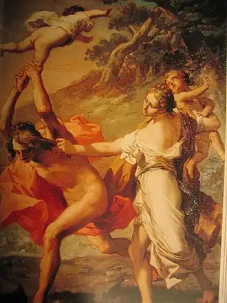 Athamas tue le fils d'Ino by Gaetano Gandolfi (1801)