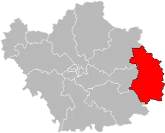 Situation of the canton of Bar-sur-Aube in the department of Aube