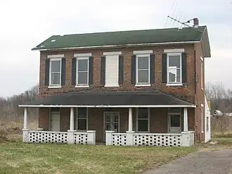 Former Mill Office and Post Office in Woodsdale