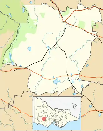 Armstrong is located in Rural City of Ararat