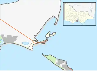 Queenscliff is located in Borough of Queenscliffe