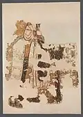 Archangel Michael (figure fragment)