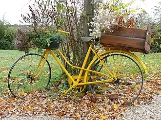 Autry-Issards decorated bicycle