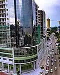 Building hosting the Embassy in Brazzaville