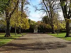 William IV statue in Montpellier Gardens