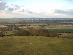 Part of Aylesbury Vale taken from the top of Coombe Hill, looking towards Aylesbury