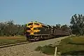 B74 leading T378 on the Seymour Railway Heritage Centre Tocumwal Market Special
