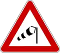Crosswind from the left