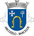 Coat of arms of Arcozelo