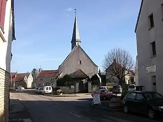 The church in Bellefond