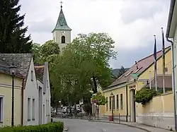 Thermal spa and the church