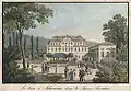Spa facilities of Bad Schandau around 1820