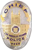 Badge of the LASPD's chief