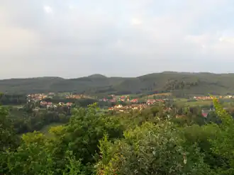 View from Ramstein castle