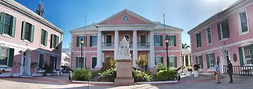 The Bahamian Parliament Building was built in 1815.