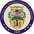 Official seal of Baldwin County