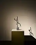 Ballarina amb margarida, (Danseuse à la marguerite), 1937, wrought iron, 48,3 x 29,2 x 10&nbsp;cm, Institut Valencià d'Art Modern