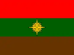 Flag of Rómulo Gallegos Municipality