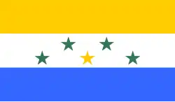 Flag of Mariño Municipality