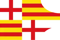 Variant flag used in the Middle Ages